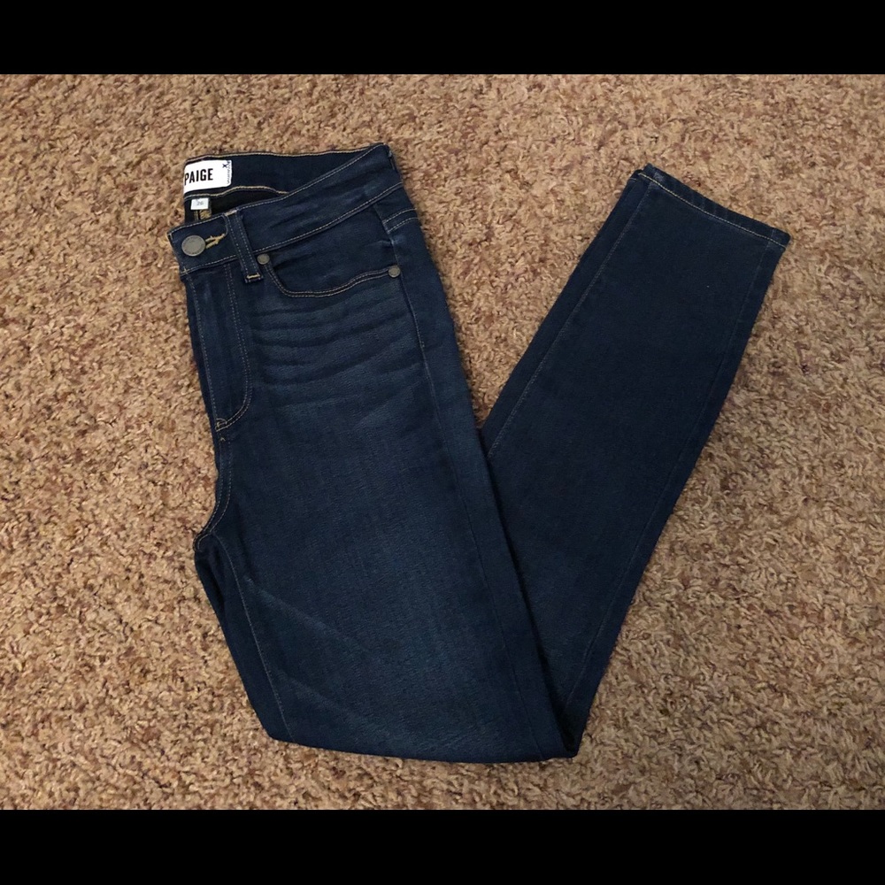 Paige Hoxton Crop Jeans Size 26